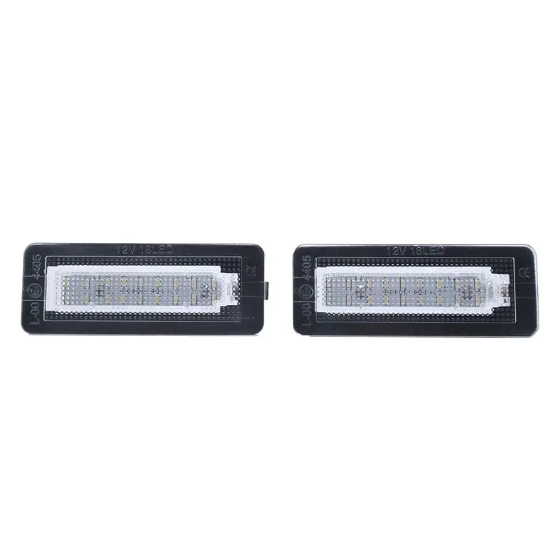 5X 2X Car Led License Plate License Plate Light For Smart Fortwo W450 W451 W453