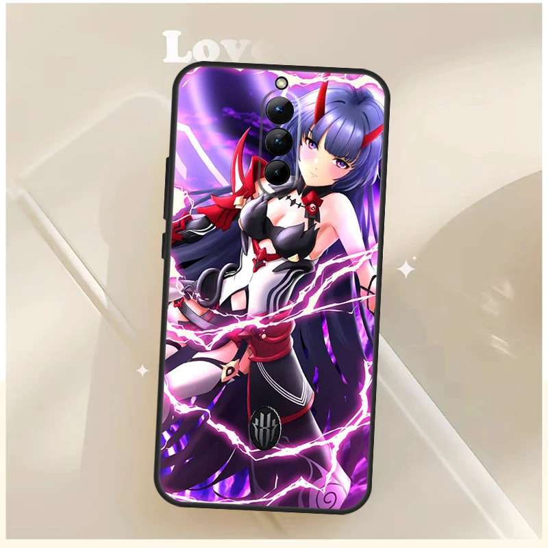 Honkai Impact 3rd Phone Case For ZTE Nubia Red Magic 5G 5S 6R 6S 7S 8S Pro Plus Redmagic 6 7 8 Pro Cover