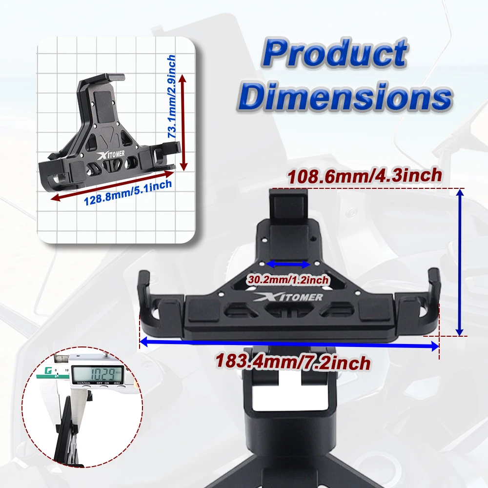Motorcycle GPS Mount Mobile Phone GPS Navigation Holder Bracket Forza 750 Forza750 NSS 750 2021 2022 2023 2024 For Honda