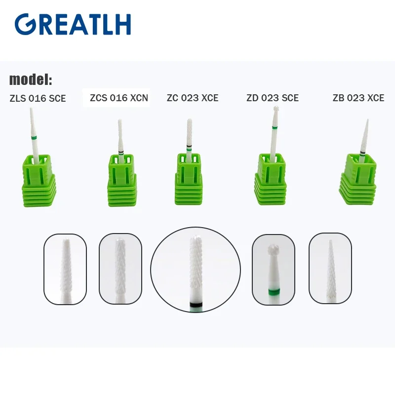 

GREATLH Медицинские стоматологические материалы Жесткий Z-резак Гравировальная шлифовальная головка Жесткая шлифовальная головка