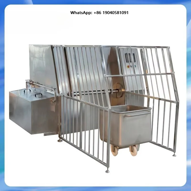 Barrel Trolley Washing Machine Automatic High Pressure Commercial
