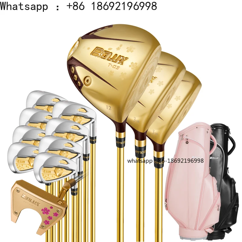 Nuevo Juego de Palos de Golf BOLUX Bolex T03 para Mujer, Set de Cuatro Palos de Alta Gama, Ultra Estándar, de Larga Distancia