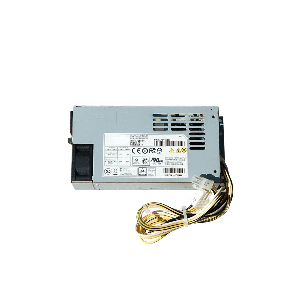 

280W Power Supply DC +52V 4.6A +12V 3.33A for POE Hard Disk Video Recorder KSA-300S2 DPS-280AB-4A 6P+4P Original