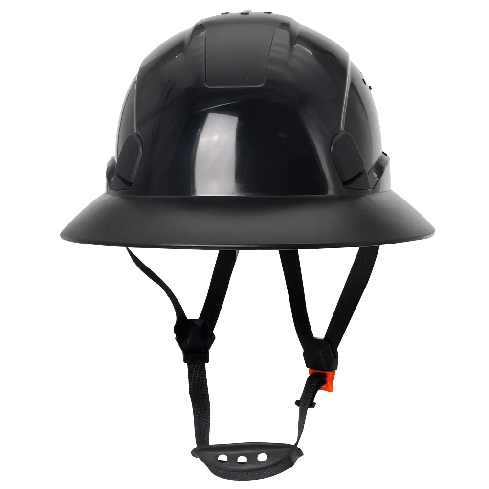 Construction Full Brim Safety Helmet Lightweight Sunshade Breathable Work Protective Rescue Cap CE ANSI Hard Hat For Engineer