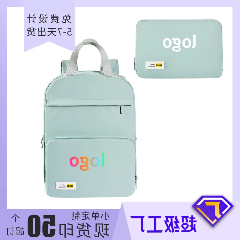 

2026 New Fashion Backpack Casual Office Travel Foldable Double Shoulder Bag Lightweight Outdoor