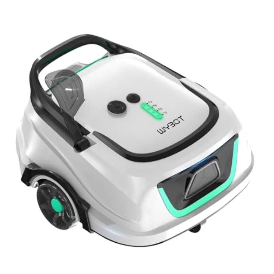 

Обновленный беспроводной робот-пылесос WYBOT A1 2026 года для наземных бассейнов, 120 минут работы, двойные фильтры, LED-индикатор, 2,5 часа зарядки