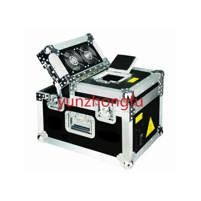 

Fog smoke machine DMX512 with Flight case Environmental protection 600w haze new dual hazer