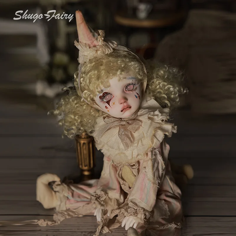 ShugaFairy Sekino 1/6 Boneca Bjd Halloween Clown Estilo Festa de Alta Qualidade Bonecas Esféricas Brinquedos