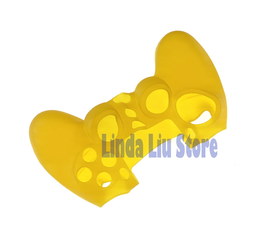 소니 플레이스테이션 4용 PS4 게임 컨트롤러용 소프트 실리콘 케이스 커버 보호 케이스 1개