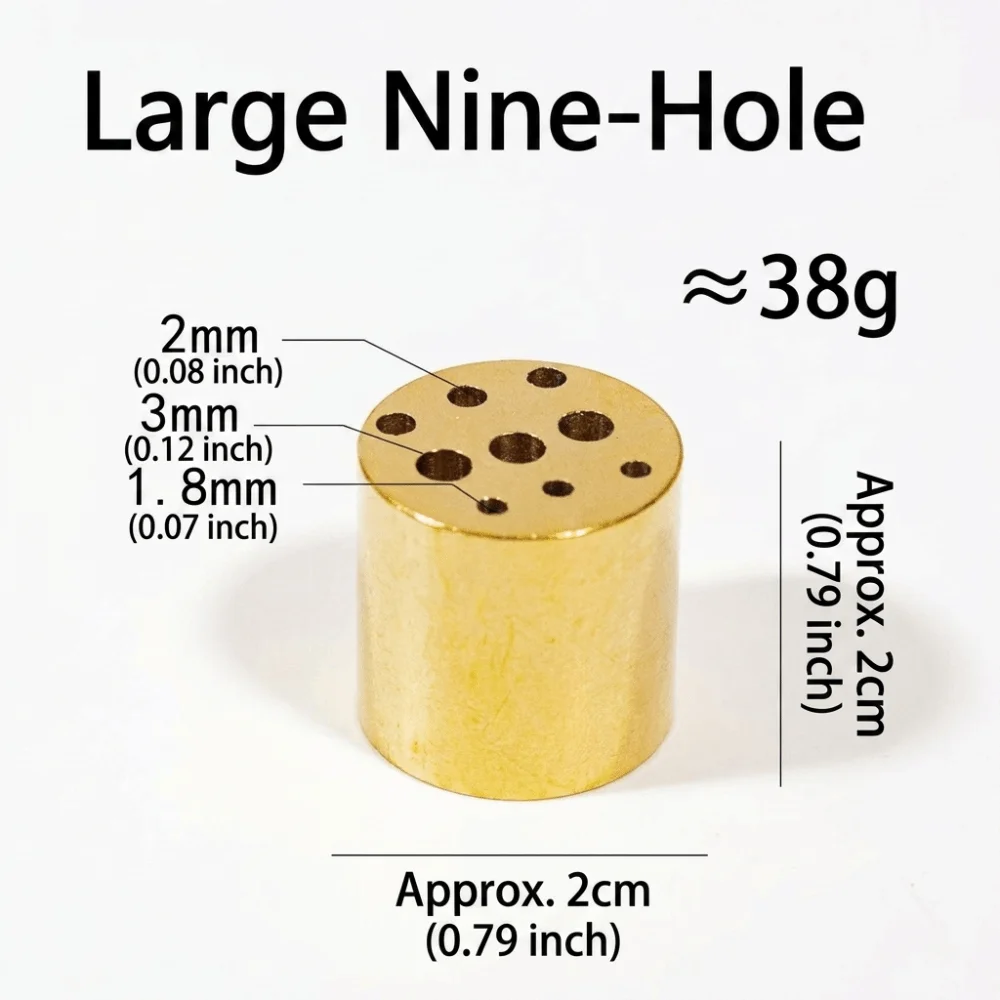 9 Holes Incense Holder Vintage Compact Incense Burner Ornament Versatile Fragrance Incense Stick Plate Study Office