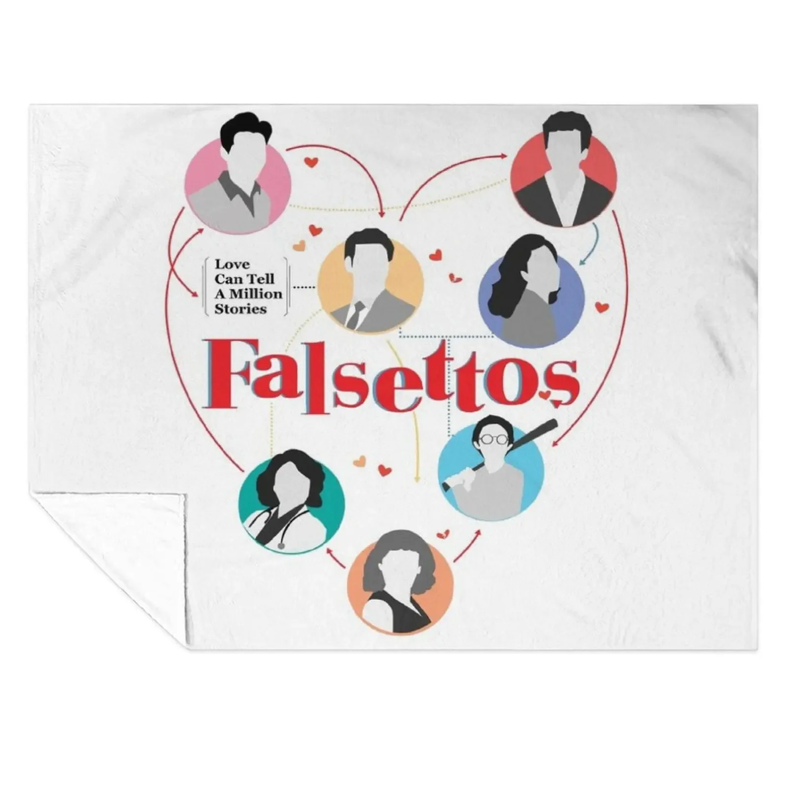 

Broadway Falsettos Throw Blanket Decoratives blankets and throws Sofa Quilt Luxury Thicken Blankets