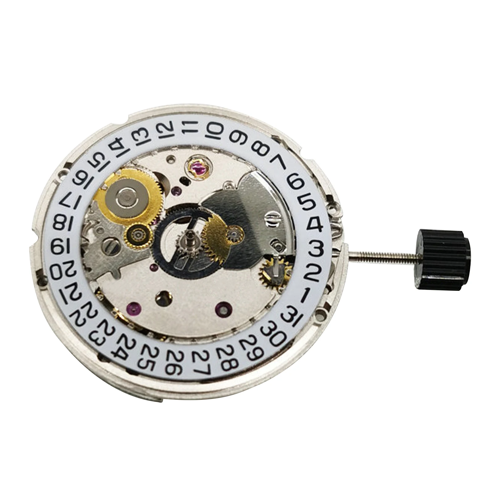 Powermatic 80 ETA C07.111 Auto Movement 25.6mm 80H Power Reserve 3 Hands Date at 3 for Tissot Hamilton Repair