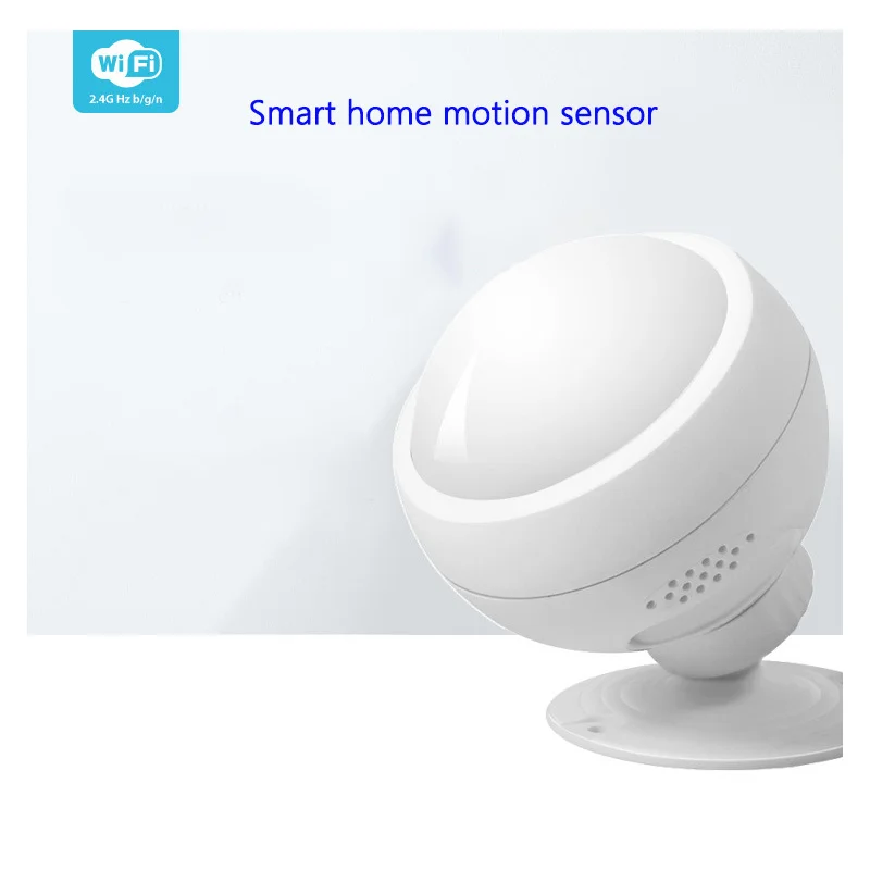 Wifi PIR Motion Sensor Graffiti Intelligent APP movimento del corpo umano rilevatore a infrarossi rilevamento grandangolare allarme di emergenza Push