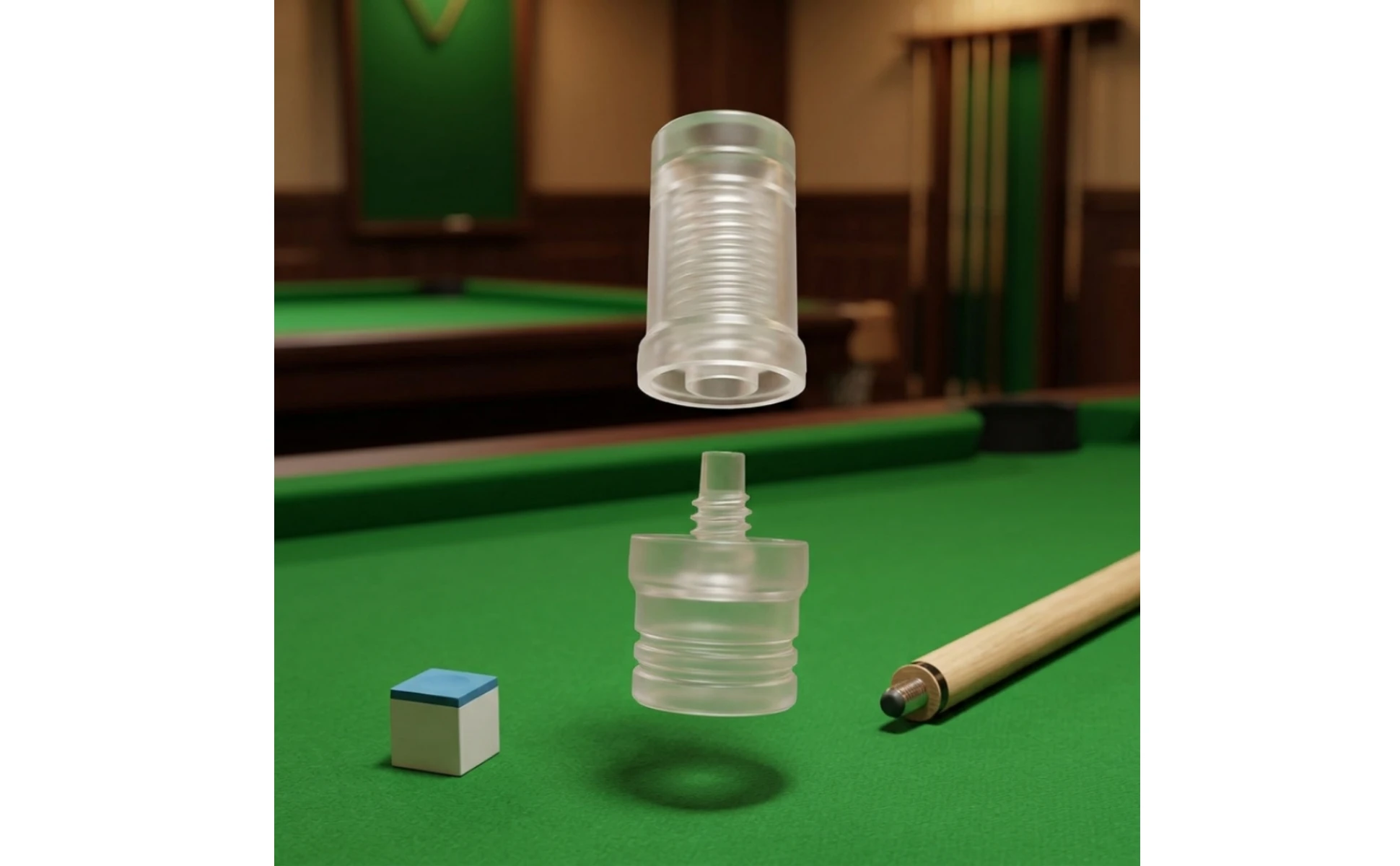 Billiard Cue Joint Protector Acrylic Pool Cue Joint Protector Sports Accessory Transparent Clear Plastic Billiard Cue Joint Protector Acrylic Pool Cue Joint Protector Sports Accessory Transparent Clear Plastic