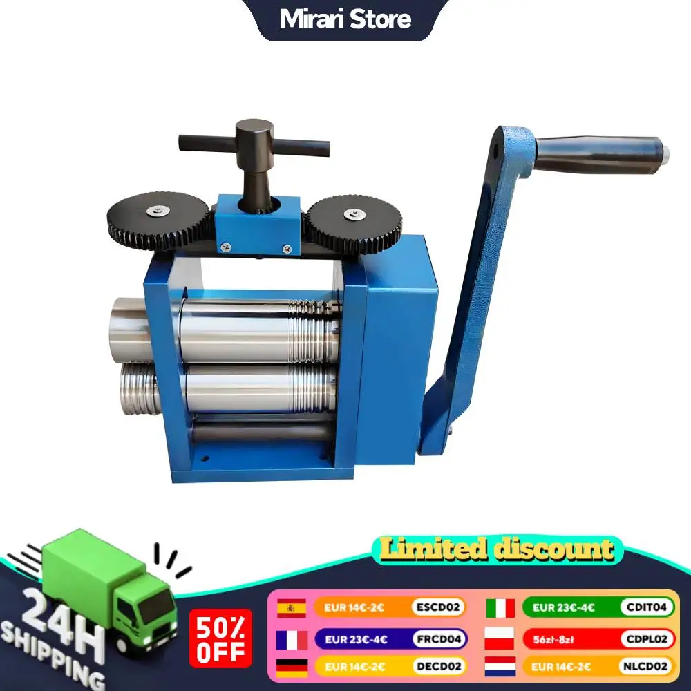 

Роликовая машина для ювелирных изделий, ручная комбинированная прокатная машина, пресс для ювелирных изделий, инструмент для изготовления ювелирных изделий, инструмент «сделай сам»