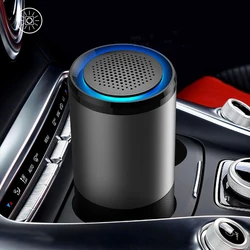 UVC Air Purifier H13 HEPA Filter Dual Cleaning Usb Output Car Air Cleaning Smoke Elimination Sterilization Smell Remove Alloy