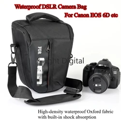 Waterproof DSLR Camera Bag Case For Canon EOS 6D 6D2 5D Mark IV II III 5D4 5D3 R 90D 80D 800D 750D 77D 3000D 200D 1500D