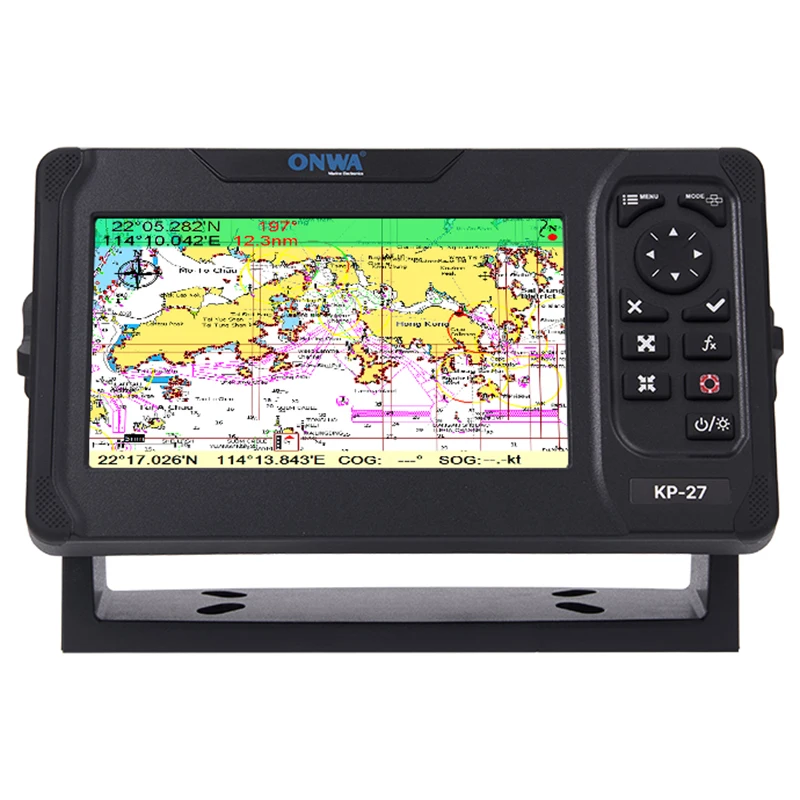 

ONWA KP-27 7-Inch GPS Chart Plotter Marine Application With 12V./24V Voltage Support NMEA2000