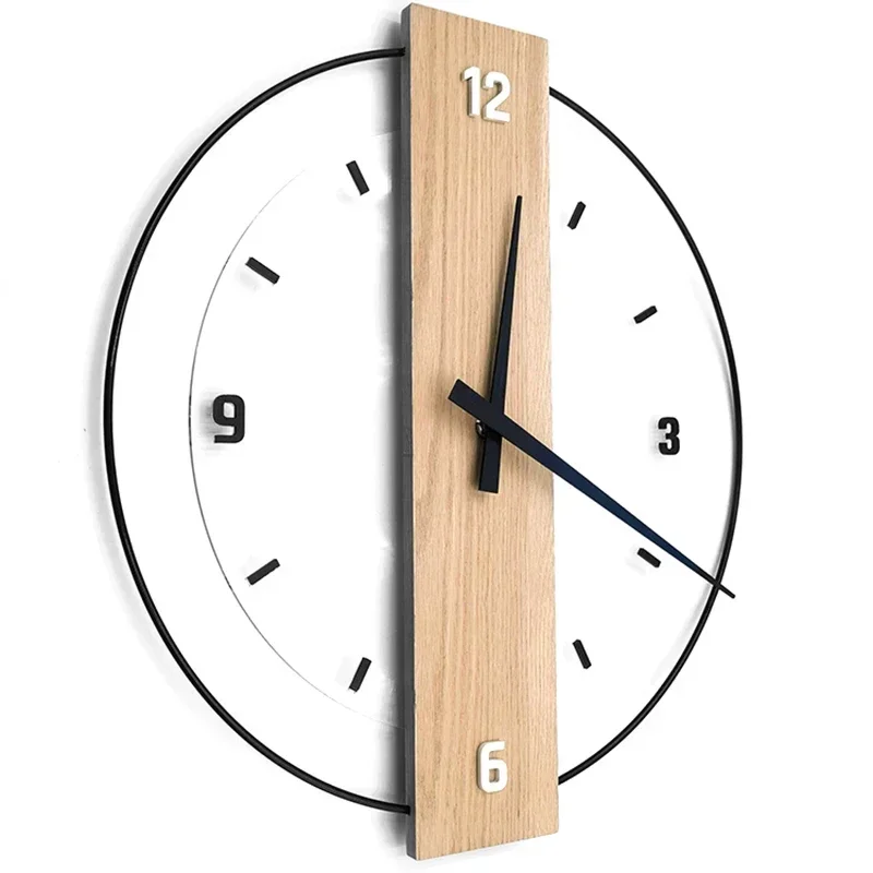 

Настенные часы для гостиной, интерьер, эстетический минималистичный ресторан, простые часы в скандинавском стиле, настенные интерьерные часы Horloge, настенное украшение для дома
