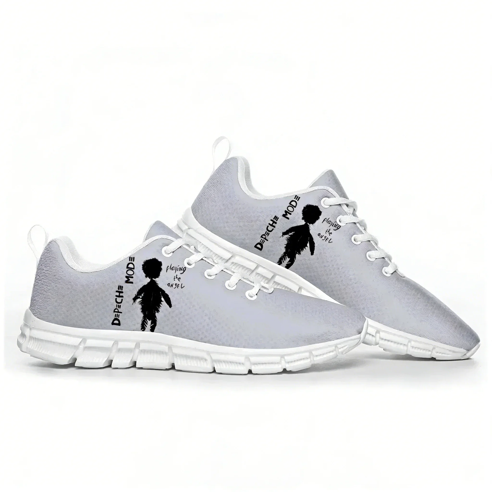 Depeche Rock Band Mode Sports Shoes Mens Womens  Sneakers Casual Custom High Quality Couple Shoes White