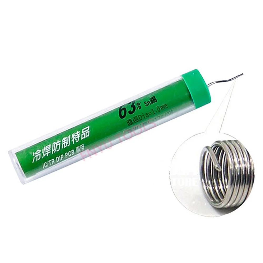 Pro'sKit 9S001 1.0มม.ตะกั่วบัดกรีลวดความสว่างสูงดีบุกปากกาบัดกรีสำหรับ SMD เมนบอร์ดบัดกรี