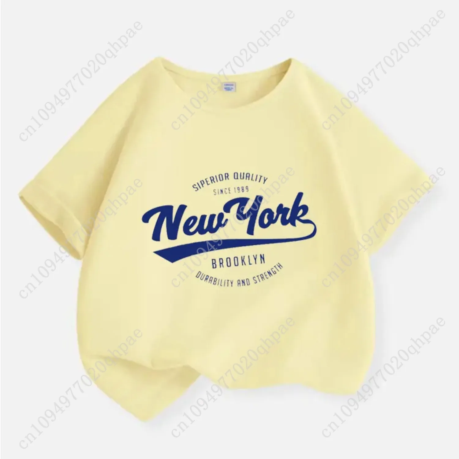 Verão crianças nova york carta camiseta roxo impressão meninas camiseta crianças manga curta t camisa moda algodão roupas rosa