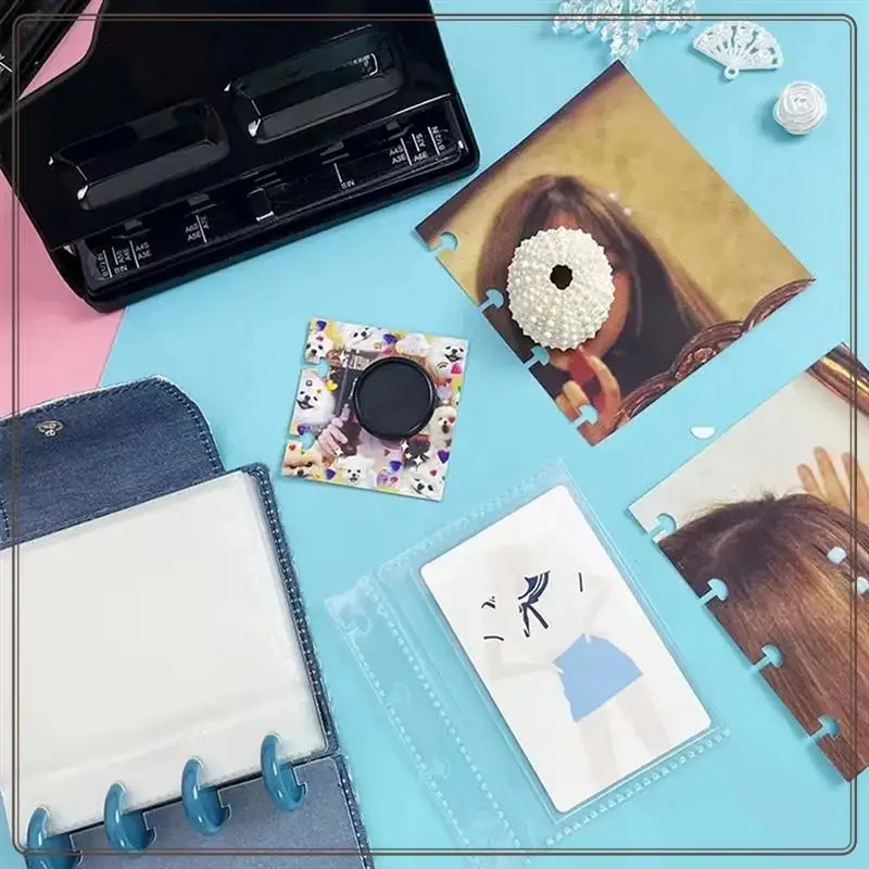 Reliable-4 Holes Mushroom Holes Puncher A4 A5 A6 A7 Loose Leaf Notebook Planner Journal Punch Tool Office Stationery Supplies,4