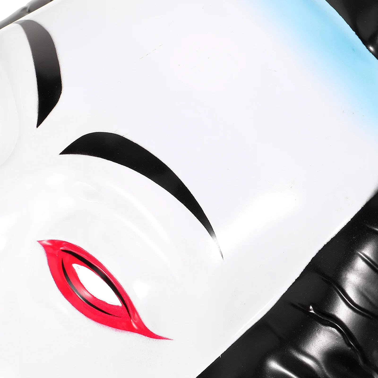 

Japanese Cosplay Traditional Theater For Stage Performance Party Costume Prop Reusable Plastic Mask For Men Women