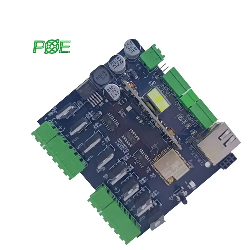 6 L 8 Layers 10-Layer High-Density HDI PCBA PCB Assembly with Blind Buried Vias Back Drilling PCBA.