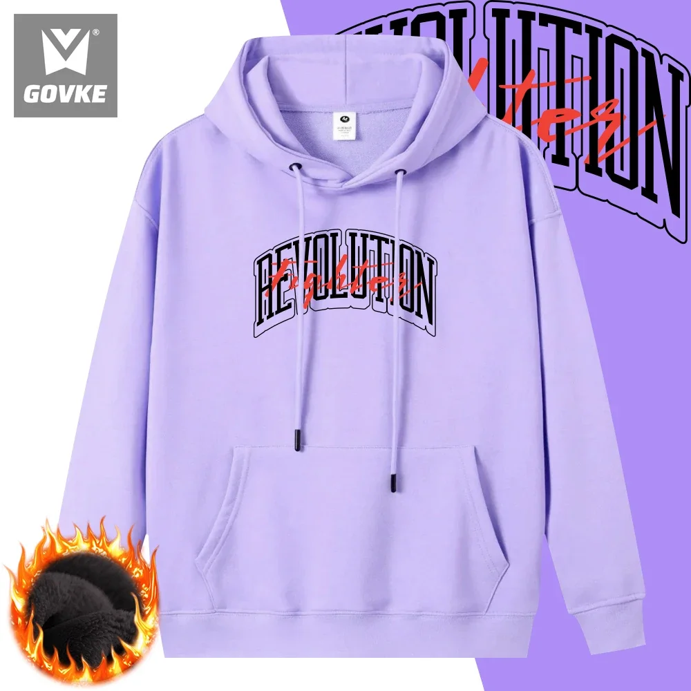 Aevolutton Autumn and Winter New Style Printed Hoodie Individuality Men's Hoodies Wearing Type Polyester Hoodie