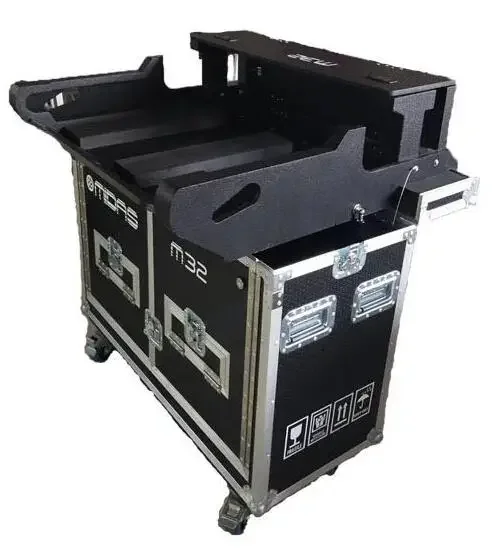 Black Sgaier Flight Case for Midas M32 Mixer Tool Chest