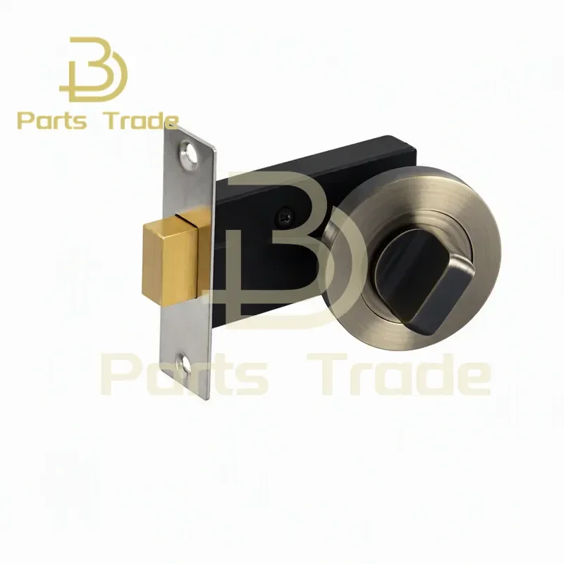 for Single Sided Reverse Lock Black Gold Gray Silver Antique Square Exposed Door Lock