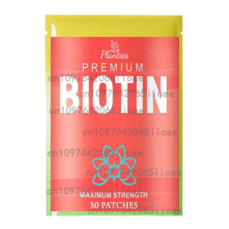 

30 Patches Hair Growth Biotin Plus Patch for Women, Biotin Plus Polygonum Multiflorum