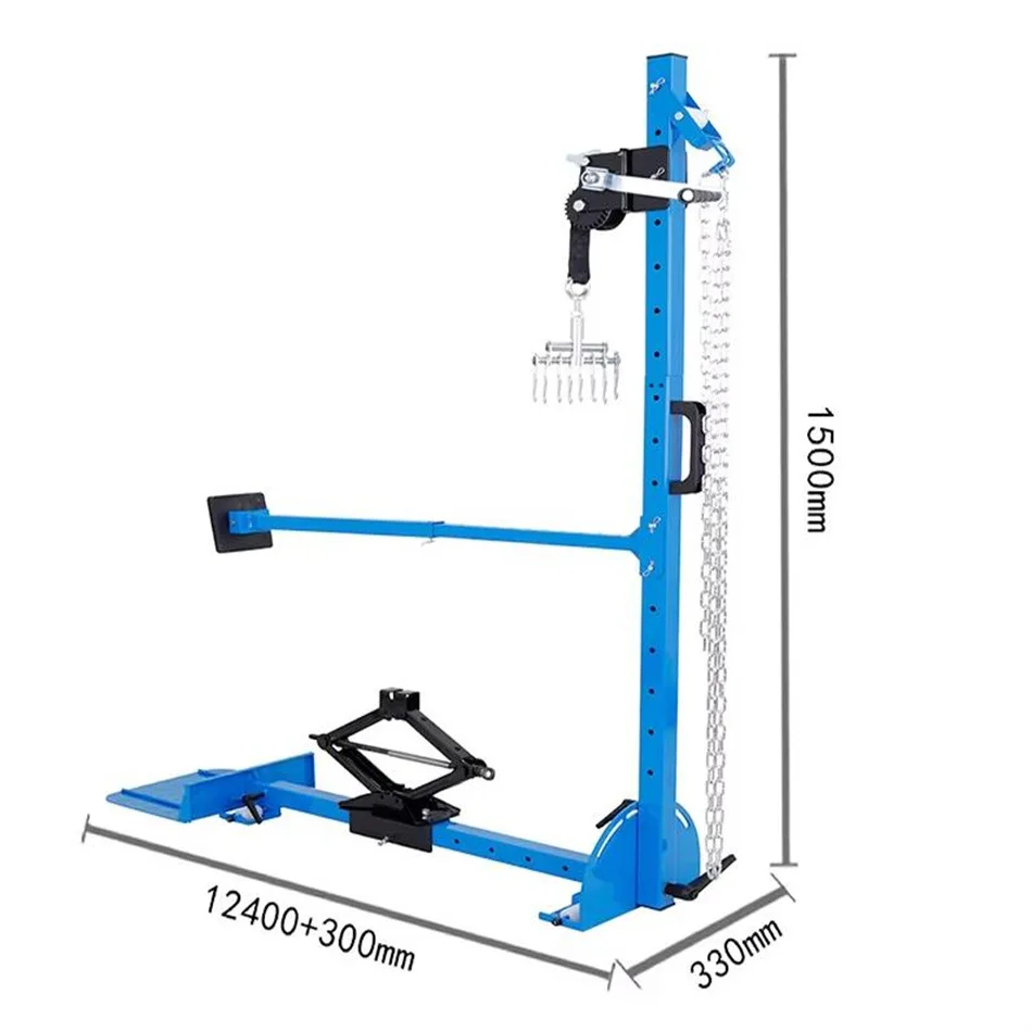 Car Dent Repair Tool Body Shaping Repair Correction Sheet Metal Puller Pulling Frame