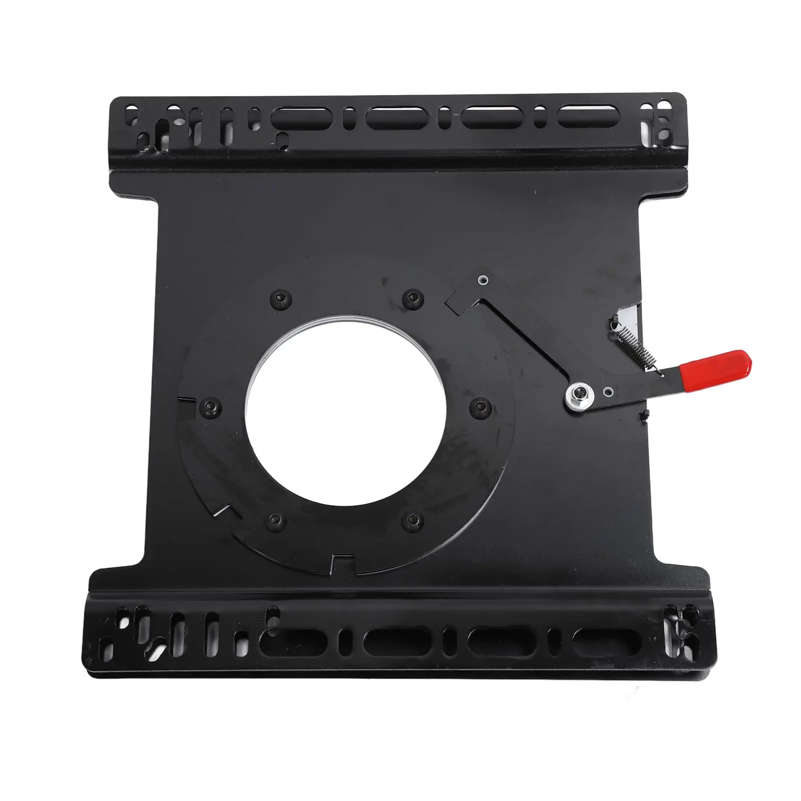 

Поворотная опорная пластина для автомобильного кресла, углеродистая сталь, 360 градусов ° Поворотное основание для сиденья автодома/фургона для Transit, Sprinter, Promaster