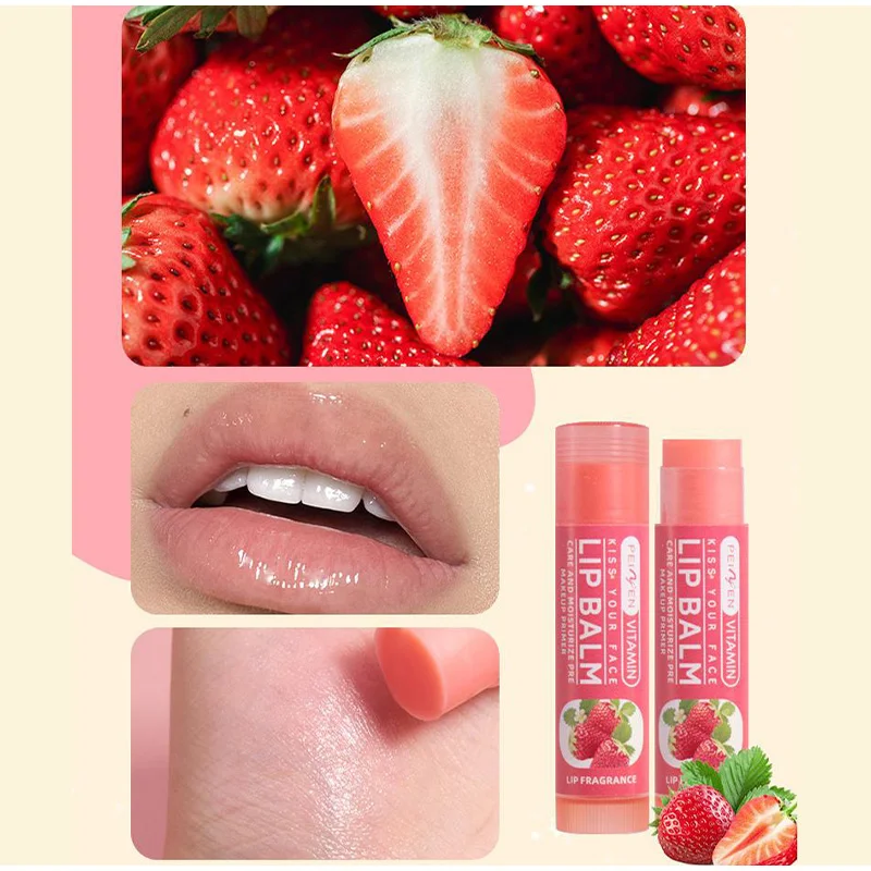 6 Pcs Christmas Lip Balm Set Fruity Lip Balm Moisturizing And Nourishing Reduce Lip Line And Moisturize Lip Care Christmas Gifts