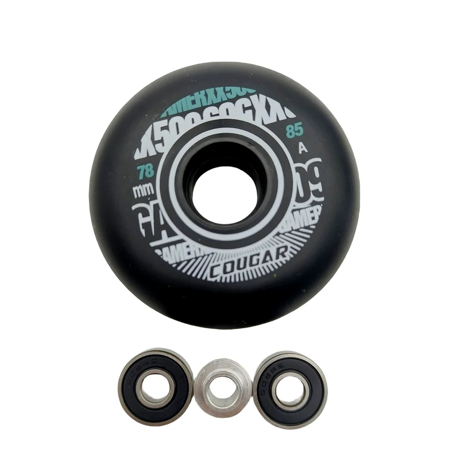 Roda de skate inline para crianças, patins, frete grátis, 85A, 78mm