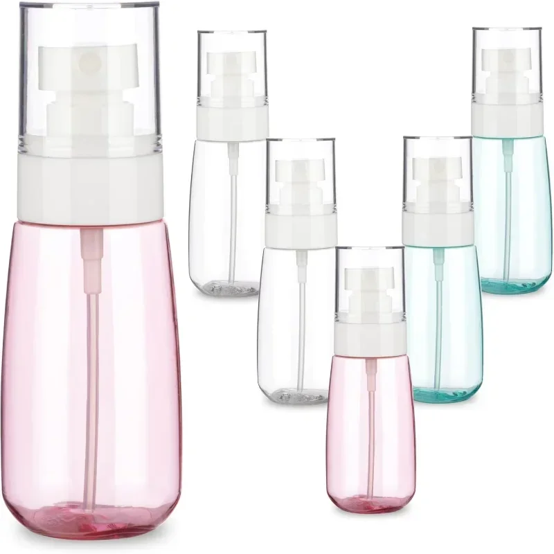 Botella de Spray Recargable de 2oz 60ml 100ml a Prueba de Fugas para Perfumes, Aceites Esenciales, Tónicos, Agua de Rosas y Cosméticos