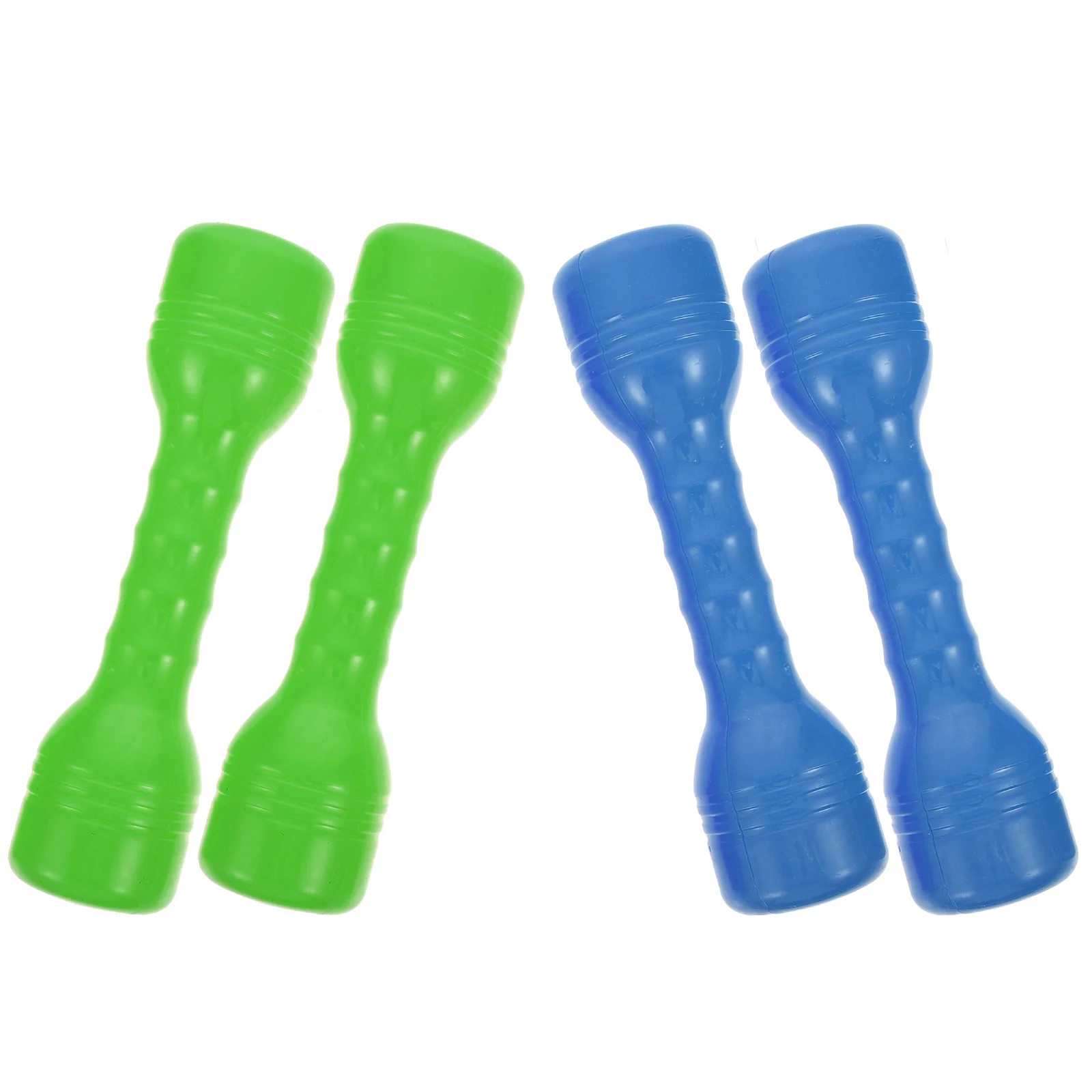 4 pçs haltere de áudio adorável crianças brinquedos esportivos criativos ferramentas da criança crianças desempenho dança vocalizar pequeno