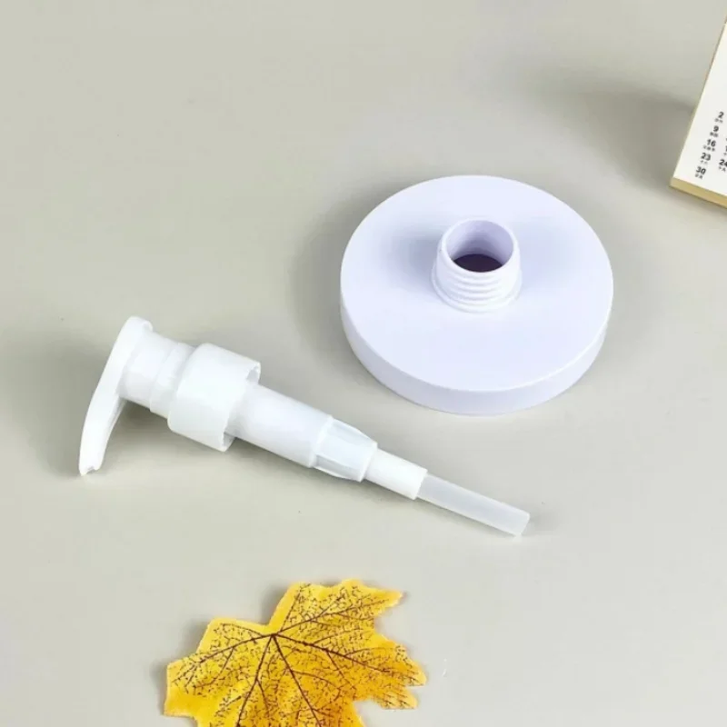 1 szt. 500ml/1000ml Plastikowa Butelka z Pompką Dozownikiem Szeroki Otwór Wielokrotnego Użytku Pusta Butelka na Podróż Mydło Pod Prysznic