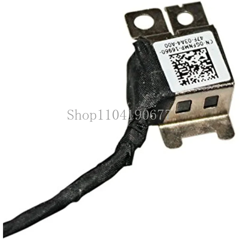 DC Power Jack พร้อมปลั๊ก SOCKET CONNECTOR พอร์ตสําหรับ Dell Latitude 3340 3350 50.40A05.011 50.4OA05.012 GFNMP