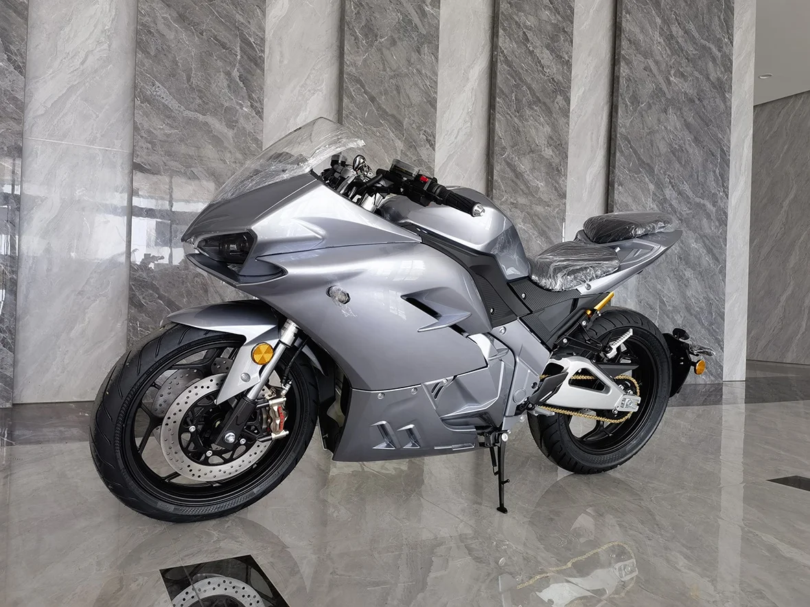 2 Wheel 10000w Super Speed Racing Good Quality Electric Motorcycle for Sale