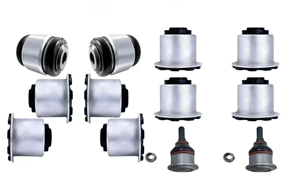 12PCS Front Rear Upper Control Arm Bushing Ball Joint Kit For Aston Martin