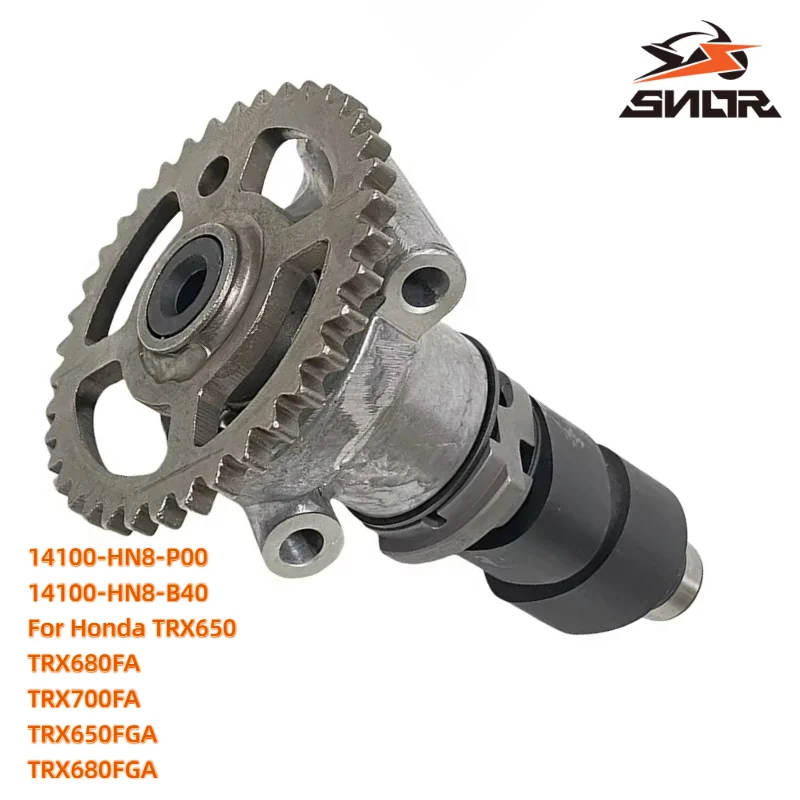 Conjunto de árbol de levas SNOR para ATV, piezas de motor para Honda TRX650 TRX680FA TRX700FA TRX650FGA TRX680FGA OEM 14100-HN8-P00 14100-HN8-B40