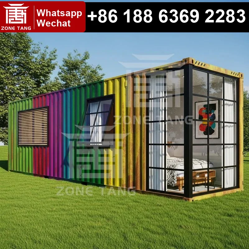 Container House Modular Houses For Sale Small House Mobile House Modern Disaster Relief Flat Pack Home Customization Repairable