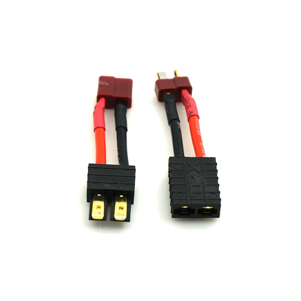 AXSPEED XT60 TRX T Plug Cable Female to Male Adapter Connectors for RC Lipo Battery Charger DIY Accessories