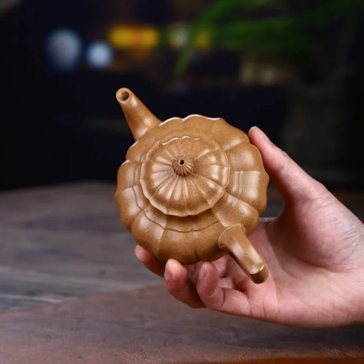 Jinnian Xiaoying Teapot Original Ore Multicolored Old Duan Clay Yixing Zisha Teapot Set Traditional Craftsmanship By Famous