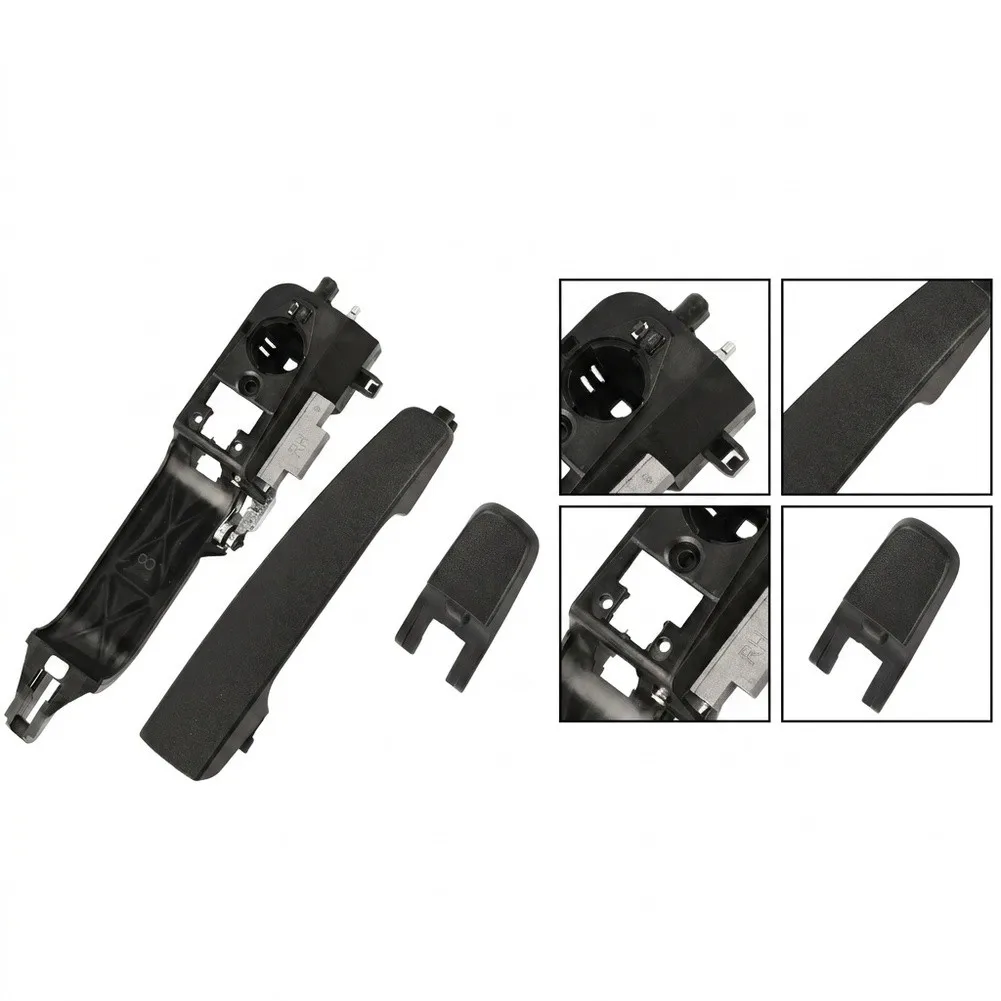 For Ford For Focus 2008 2009 2010 2011 Door Exterior Handle Front Left Right Side 30x8x7cm Plastic Keyhole Design