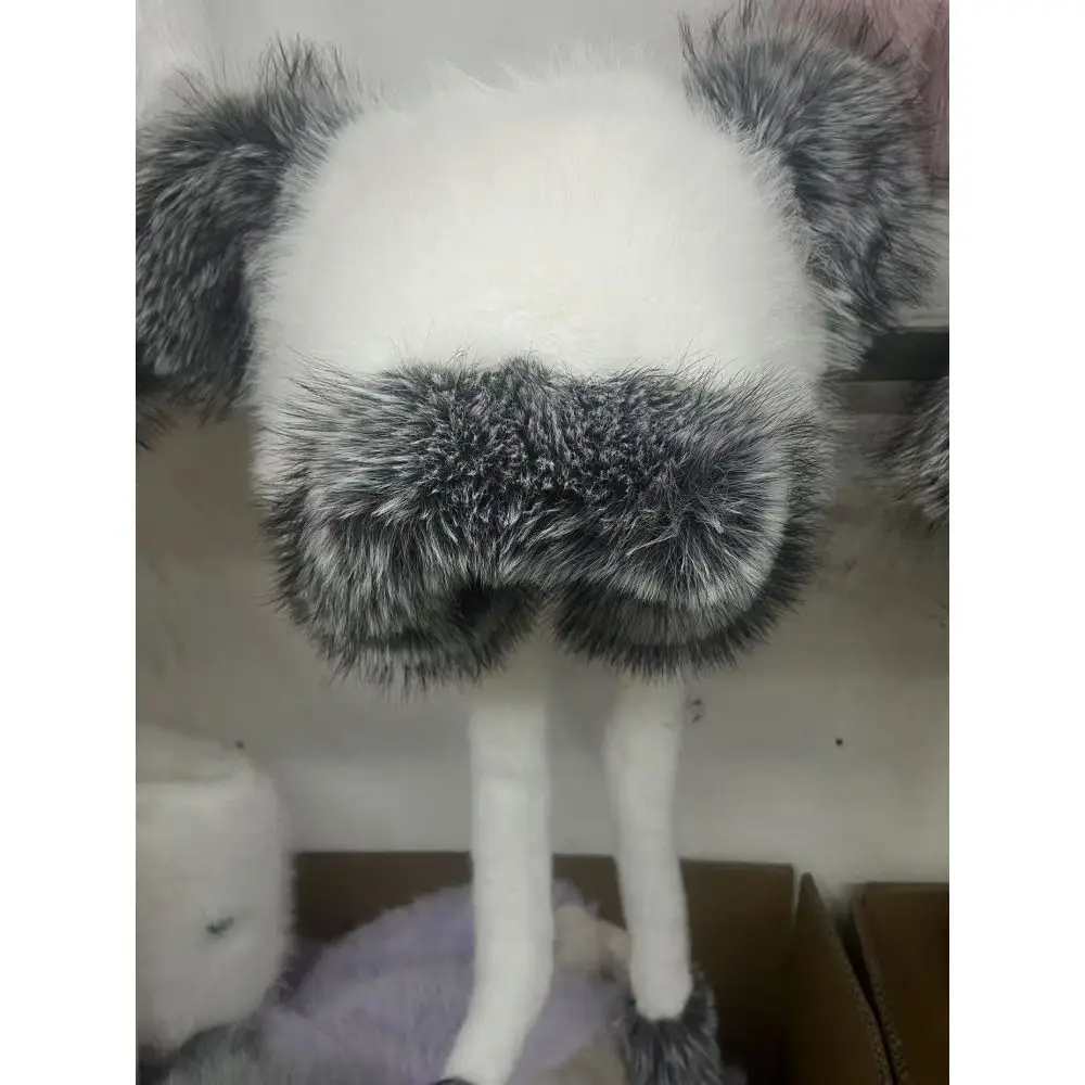 Polyester Material Faux Fur Trapper Hat Thick Warm Lining Large Head Circumference 63cm Ushanka Hat Ear Protection Design