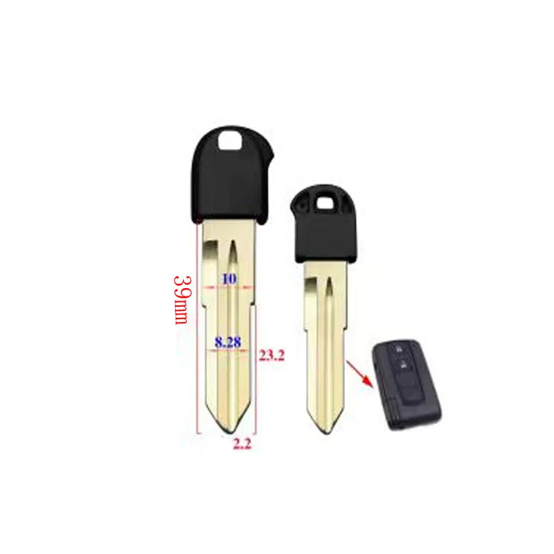 W celu uzyskania w nagłych wypadkach inteligentny scyzoryk nóż do Toyota inteligentny klucz karty TOY41 ostrza 10 sztuk/partia